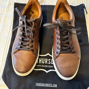 Gently worn men’s Premier Low Top sneakers by Thursday Boot Company size 9.5.